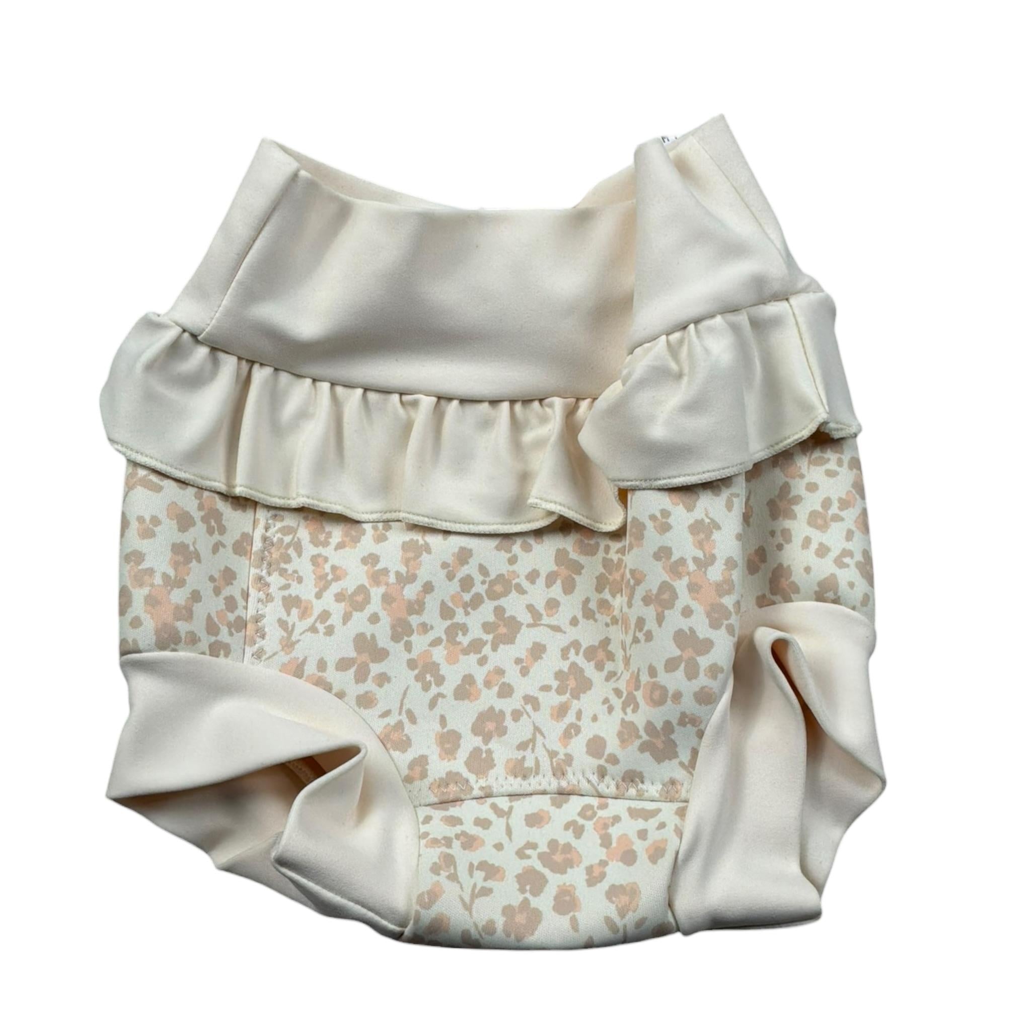 Bamboom+Babies Costume Tinta Unita con Stampa per Neonata 719 PANNA BAMBOOM+BABIES 