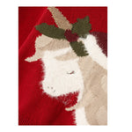 NAME IT maglia girocollo tinta unita con ricami Rosso per Bambina 13222180J ROSSO NAME IT 