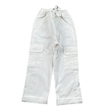 Paolo Pecora Pantalone Tinta Unita con Elastico In Vita per Neonato PP3996XX BIANCO PAOLO PECORA 