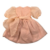 Miss Grant Abito Mezza Manica Tinta Unita per Bambina MG1333 PESCA MISS GRANT 