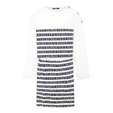 BALMAIN completo 2pz felpa-gonna Bianco per Bambina BU3B20 BIANCO BALMAIN 