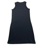 Dixie Abito Giromanica Girocollo Tinta Unita per Bambina ABA1032G74 NERO DIXIE 