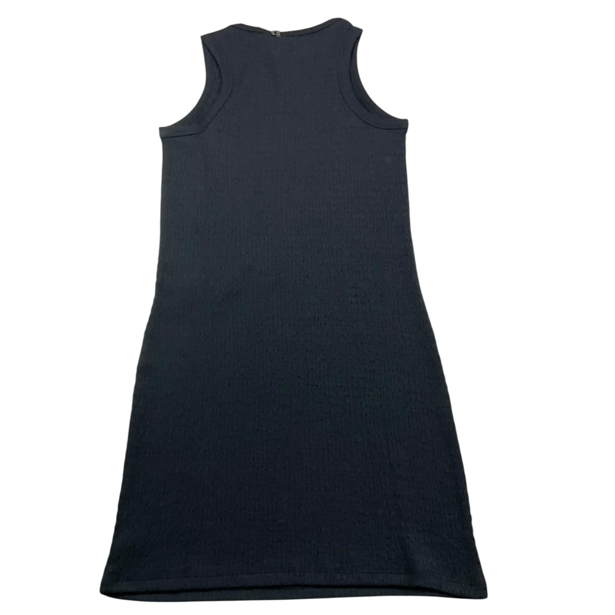 Dixie Abito Giromanica Girocollo Tinta Unita per Bambina ABA1032G74 NERO DIXIE 