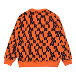 MARNI felpa chiusa girocollo tinta unita con logo in contrasto Arancione per Bambino M00929 ARANCIONE MARNI 