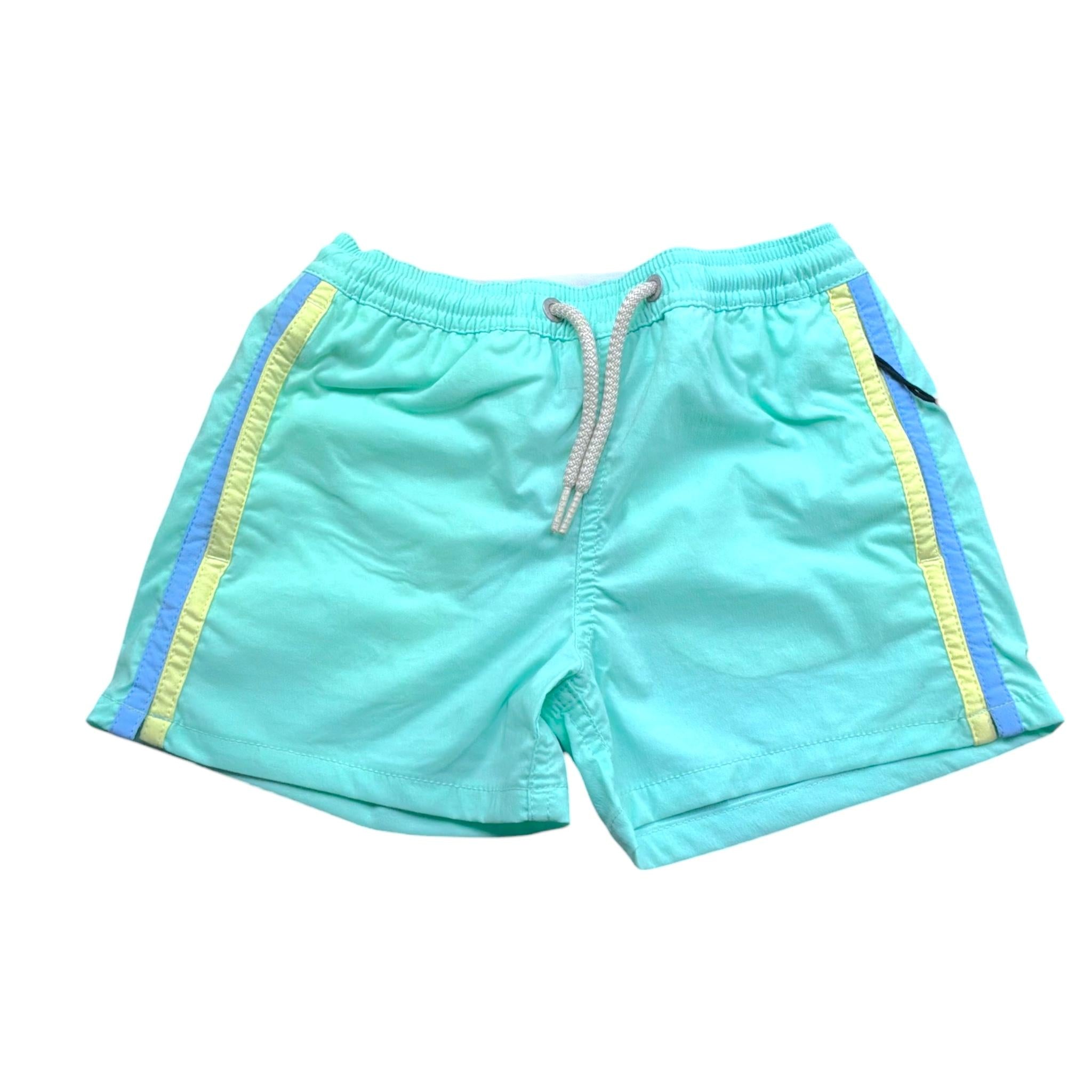 Saint Barth Costume Tinta Unita  per Bambino FORMENTERAFME VERDE ACQUA SAINT BARTH 