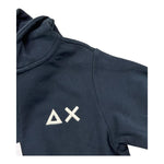 Sun68 Felpa con Zip E Cappuccio Tinta Unita per Bambino F35301 BLU SUN68 