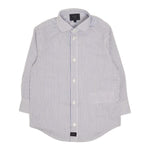 Fay Camicia Tinta Unita con Fantasia A Righe per Neonato FW5P20N BIANCO/BLU FAY 