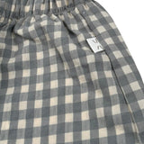Teddy E Minou Pantalone Tinta Unita con Fantasia A Quadri per Bambina E25PT016C3159 VERDE TEDDY E MINOU 