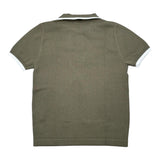 Never Too Polo Mezza Manica tinta unita Verde per Bambino NT2371B VERDE NEVER TOO 