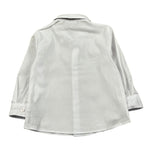 Daniele Alessandrini Camicia Manica Lunga Tinta Unita con Logo per Neonato 1295C00267 BIANCO DANIELE ALESSANDRINI 