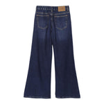 Maison Margiela Jeans Tinta Unita con Spacchi per Bambina M60452 BLU MAISON MARGIELA 