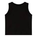 Diesel Canotta tinta unita con Logo Nero per Bambina J02238XX NERO DIESEL 