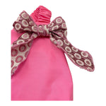 U+È Abito Tinta Unita con Applicazione Fiocco per Neonata UE1709 ROSA U+è 