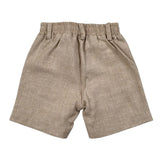 Le Bebe' Bermuda Tinta Unita con Elastico In Vita per Neonato LBB4027 BEIGE LE BEBE' 