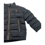 TRUSSARDI giubbino tinta unita con profili in contrasto Nero per Neonato TIA25066PI NERO TRUSSARDI 