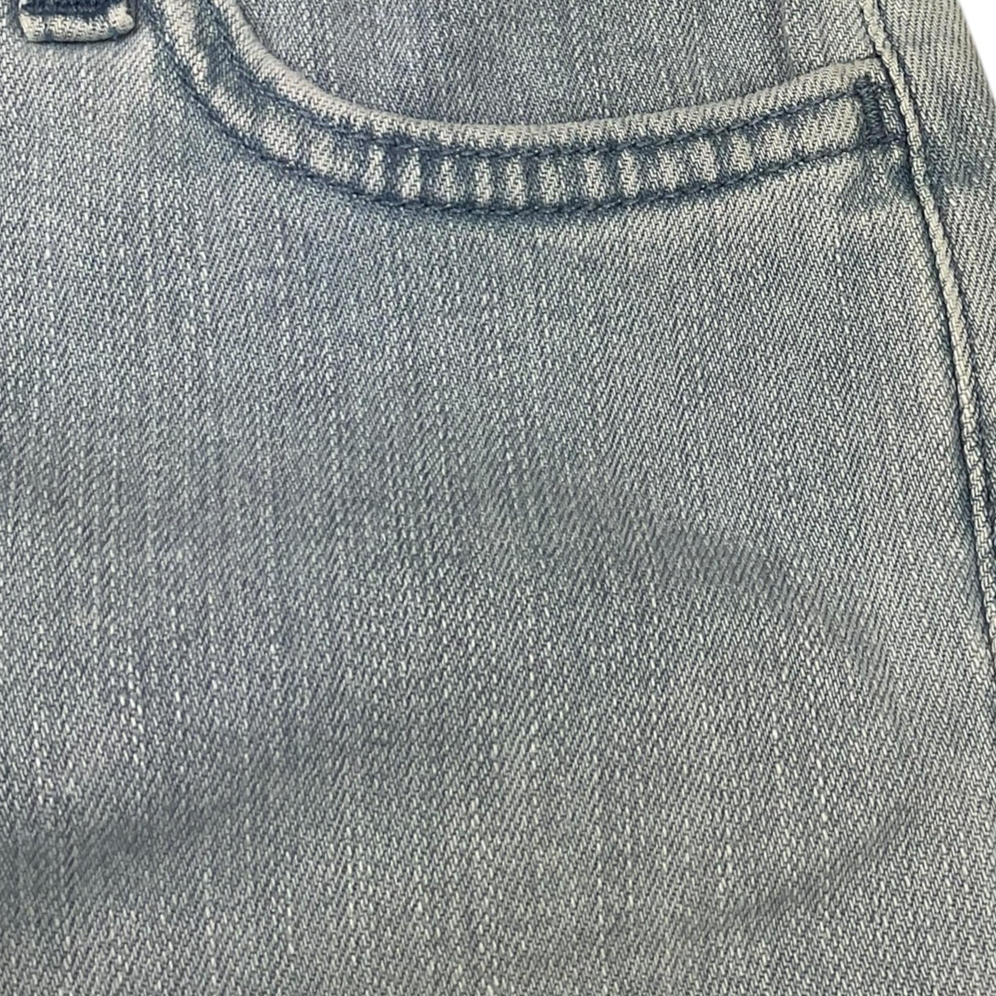 Fracomina Jeans Tinta Unita Modello A Zampa per Bambina FM0839 AZZURRO FRACOMINA 