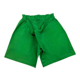 Nanan Short Tinta Unita con Elastico In Vita Verde per Bambina