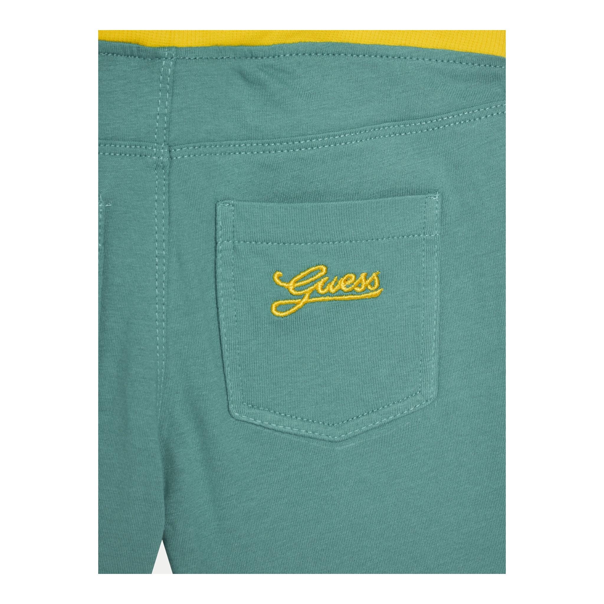 Guess Completo 2 Pezzi T-Shirt-Bermuda per Bambino N5GG11K8HM4 VERDE GUESS 