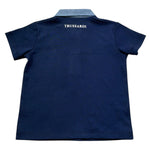 Trussardi Polo Mezza Manica Tinta Unita con Logo per Neonato TIP26103PO BLU TRUSSARDI 