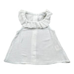 Babyvip Camicia Giromanica Tinta Unita con Colletto per Neonata T1562 BIANCO BABYVIP 