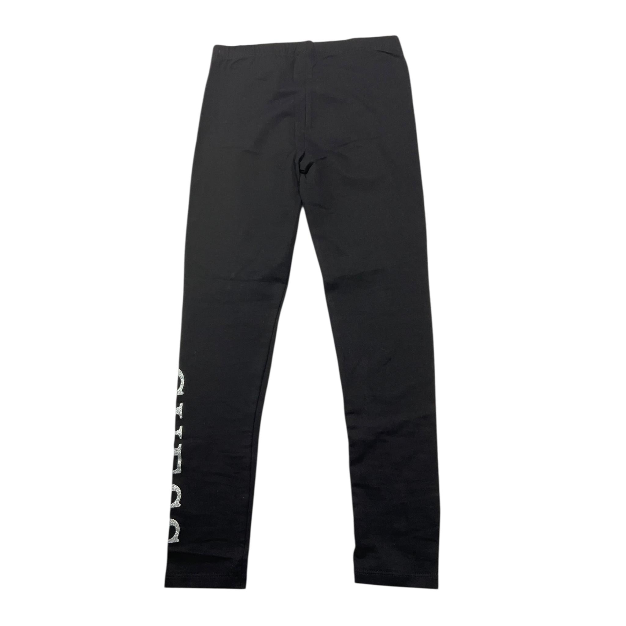 GUESS leggins tinta unita con logo Nero per Bambina K3YB01K82K0J NERO GUESS 