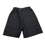 Syst Bermuda Tinta Unita con Elastico In Vita per Bambino BRB5000J NERO SYST 