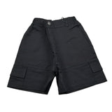 Syst Bermuda Tinta Unita con Elastico In Vita per Bambino BRB5000J NERO SYST 