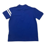 Yours Polo Mezza Manica Tinta Unita Con Profili In Contrasto Blu Per Bambino