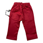 NEVER TOO pantalone tinta unita con elastico in vita Rosso per Neonato NT2203NX ROSSO NEVER TOO 