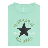 Converse Completo 2 Pezzi T-Shirt-Bermuda Bicolore per Bambino 9CG714 VERDE ACQUA CONVERSE 