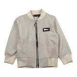 Duepuntozero Felpa Tinta Unita con Zip per Neonato GBTASCN BEIGE DUEPUNTOZERO 