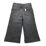 LIU JO jeans tinta unita modello palazo Nero per Neonata KF4079 NERO LIU JO 