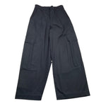 NAIDA pantalone tinta unita modello zampa Nero per Bambina NAPA285 NERO NAIDA 