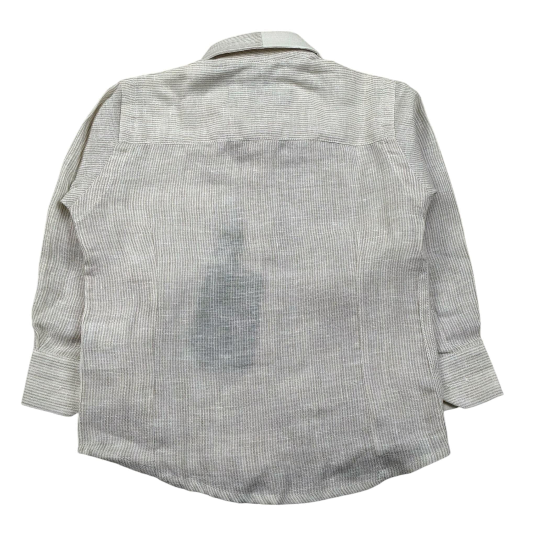 Manuell & Frank Camicia Manica Lunga Tinta Unita per Neonato MF3241N BEIGE MANUELL & FRANK 