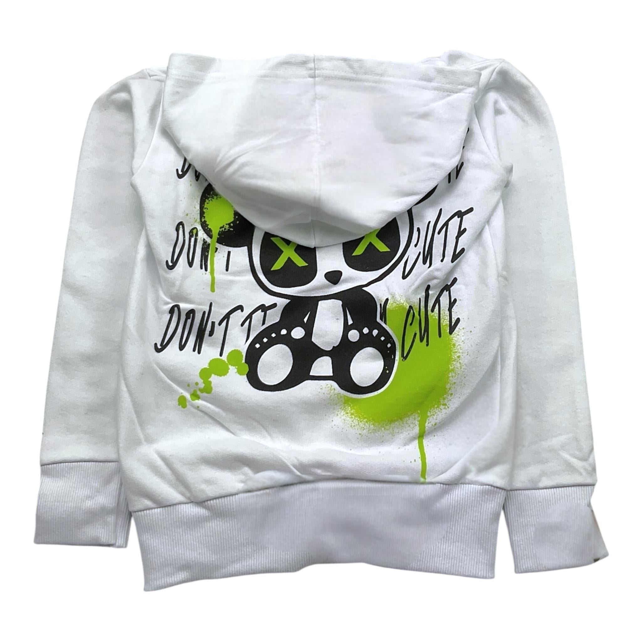 BASIC 2.0 felpa chiusa con cappuccio tinta unita Bianco per Bambino 3038 BIANCO BASIC 2.0 