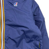 K-WAY giubbino tinta unita con cappuccio Blu per Bambino K7141FW BLU K-WAY 