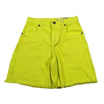 Dou Dou Short In Denim Tinta Unita per Bambina DW6P10Z VERDE DOU DOU 