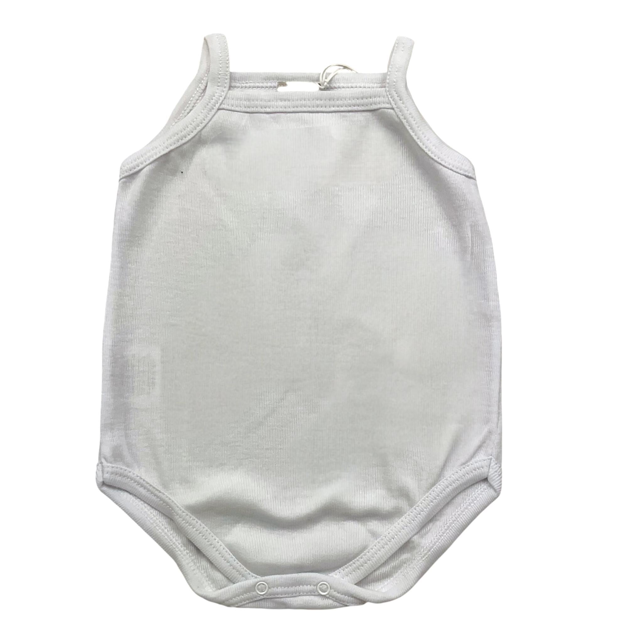 ALICE PI body tinta unita a bretelline Bianco per Neonata BYL11 BIANCO ALICE PI 