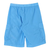 C.P. Company Bermuda Tinta Unita con Tasconi Azzurro per Bambino