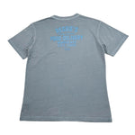 Refrigiwear T-Shirt Girocollo Tinta Unita con Stampa per Bambino 137TRMJS25 AZZURRO REFRIGIWEAR 