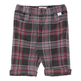 IL GUFO pantalone fantasia quadri con elastico in vita Grigio per Neonata A24PL376W3067 GRIGIO IL GUFO 