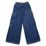 REPLAY jeans tinta unita modello palazzo Blu per Bambina SG9413 BLU REPLAY 