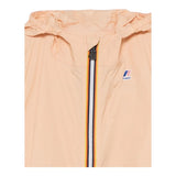 K-Way Giubbino Tinta Unita con Cappuccio per Bambina K61336WW PESCA K-WAY 