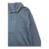 FAY polo tinta unita con logo Blu per Bambino FV8P40 BLU FAY 