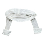 Mamemi Coprispalle Tinta Unita Velato per Bambina MAMGM7B BIANCO MAMEMI 