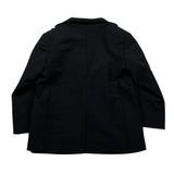 I'M Brian Giacca Tinta Unita con Bottoni per Neonato GIA2210J NERO I'M BRIAN 