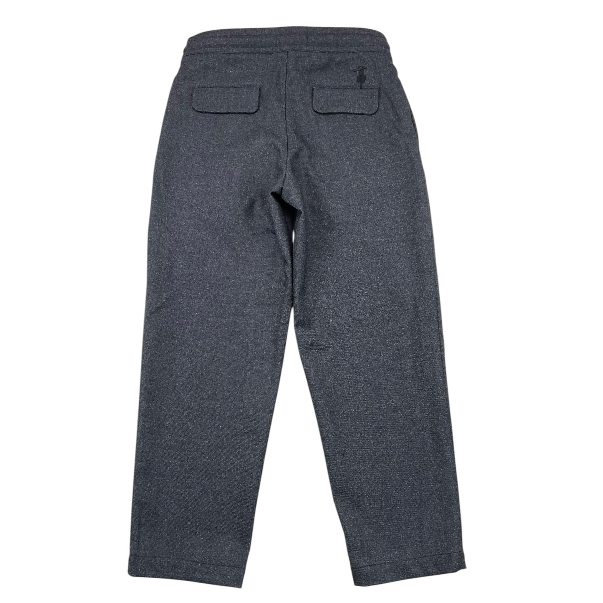 TRUSSARDI pantalone tinta unia con elastico in vita Nero per Bambino TBA25118 NERO TRUSSARDI 