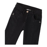 SARABANDA jeans tinta unita con girovita regolabile Nero per Bambina 0A735 NERO SARABANDA 
