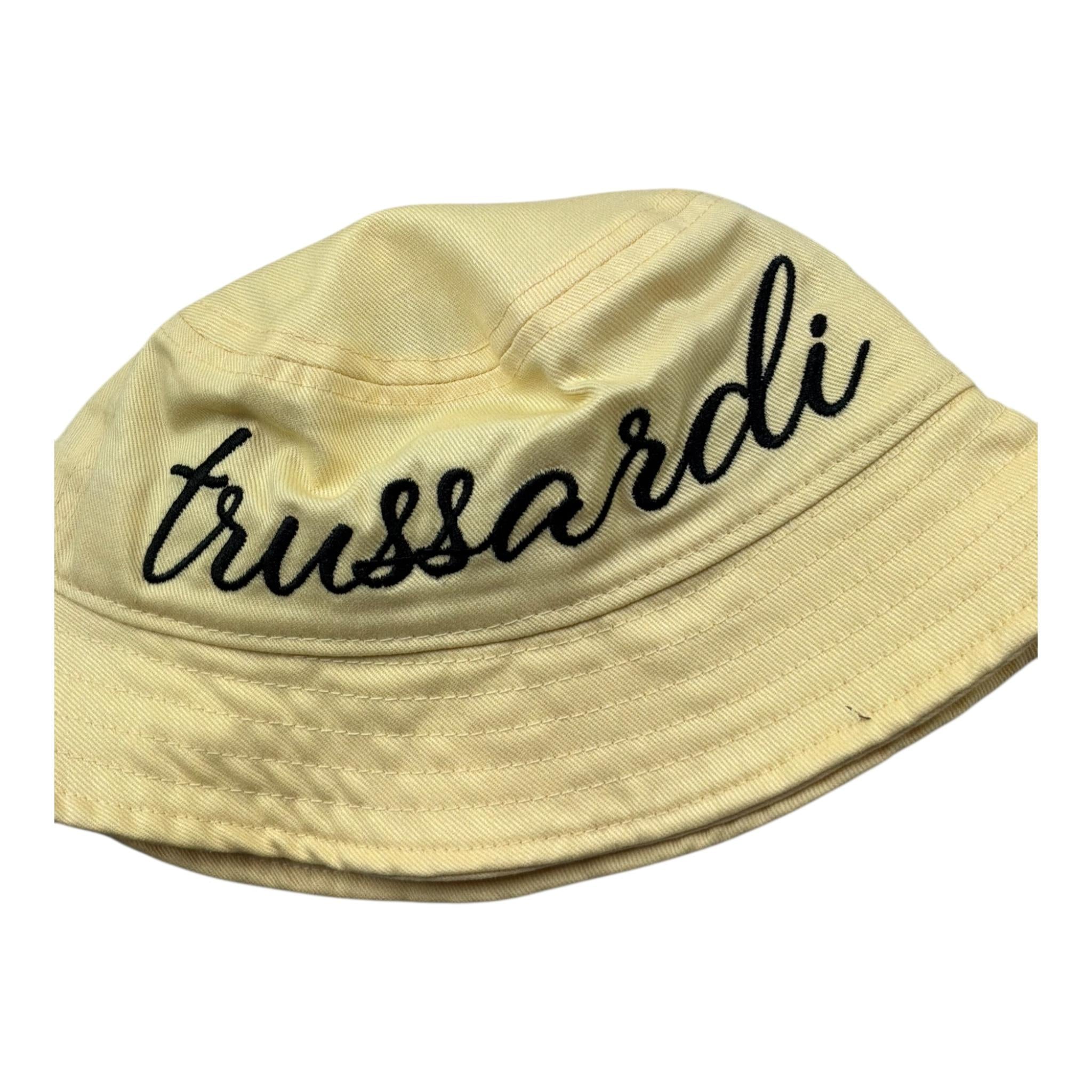 Trussardi Cappello Modello Pescatore con Stampa per Bambina TGP26027HAJ GIALLO TRUSSARDI 