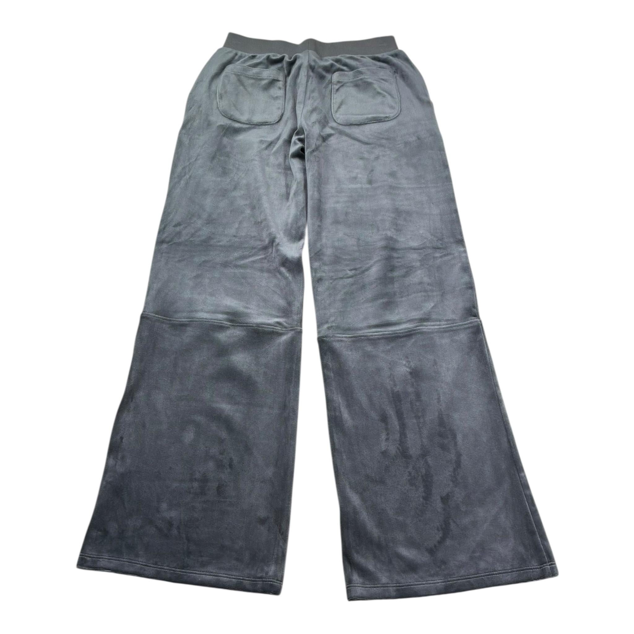 Juicy Couture Pantalone Tinta Unita In Velluto per Bambina JBX6596 GRIGIO JUICY COUTURE 